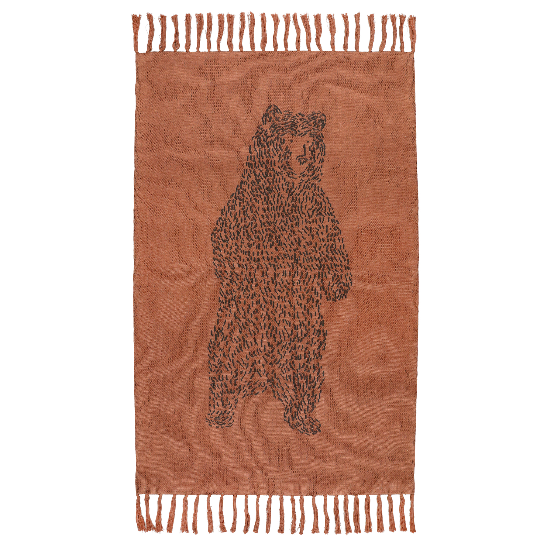 Tapis en tricot - Brave Bear